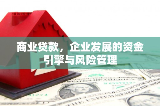 肥东商业贷款，企业发展的资金引擎与风险管理