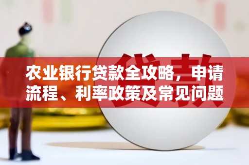 肥东农业银行贷款全攻略，申请流程、利率政策及常见问题解析