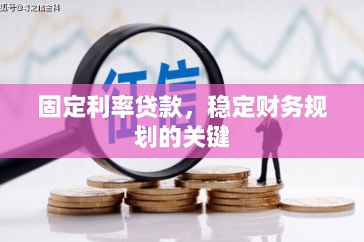 肥东固定利率贷款，稳定财务规划的关键