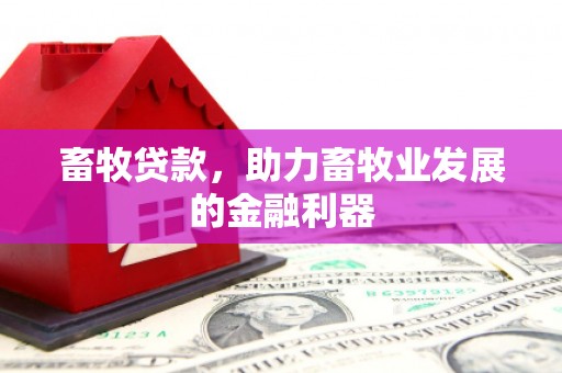 肥东畜牧贷款，助力畜牧业发展的金融利器