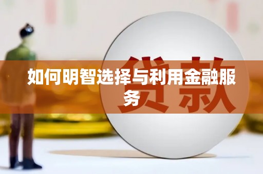 肥东如何明智选择与利用金融服务