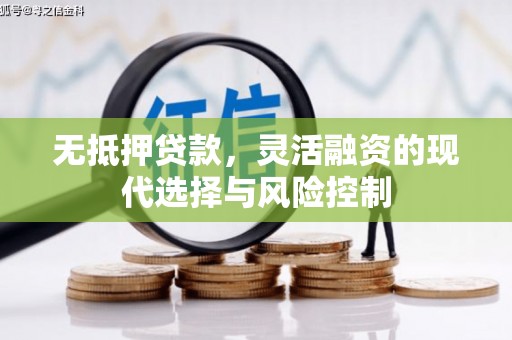 肥东无抵押贷款，灵活融资的现代选择与风险控制