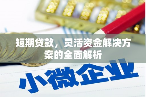 肥东短期贷款，灵活资金解决方案的全面解析