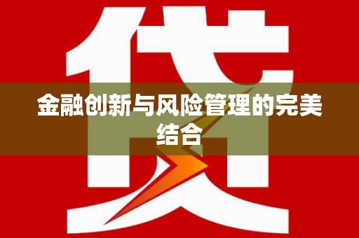 肥东金融创新与风险管理的完美结合