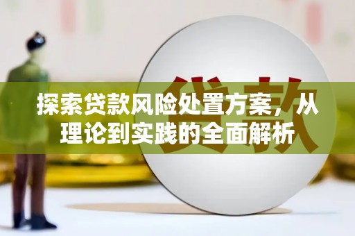 肥东探索贷款风险处置方案，从理论到实践的全面解析