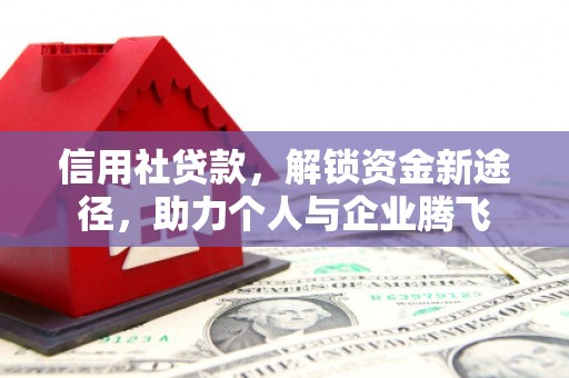 肥东信用社贷款，解锁资金新途径，助力个人与企业腾飞