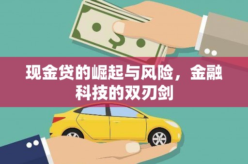 肥东现金贷的崛起与风险，金融科技的双刃剑