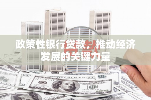 肥东政策性银行贷款，推动经济发展的关键力量
